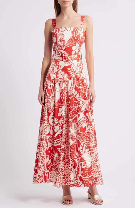 CIEBON Nenette Floral Maxi Dress