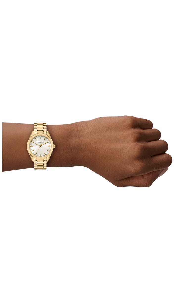 The Miller Bracelet Watch, 34mm, Alternate, color, PALE GOLD
