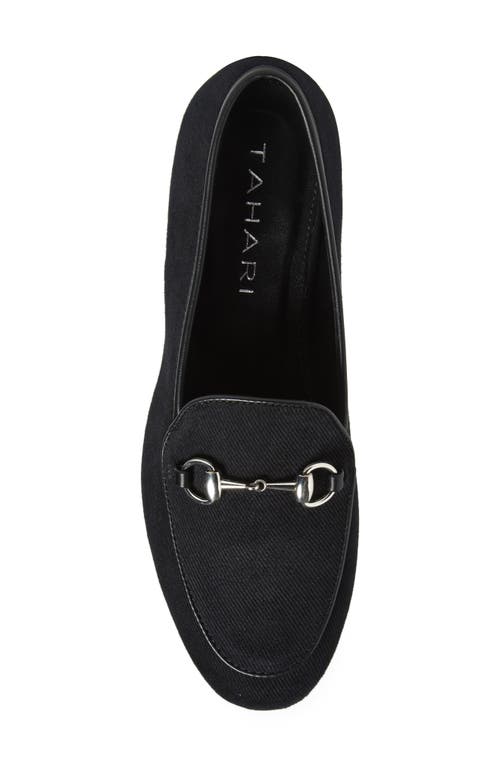 T Tahari Alhambra Bit Loafer In Black