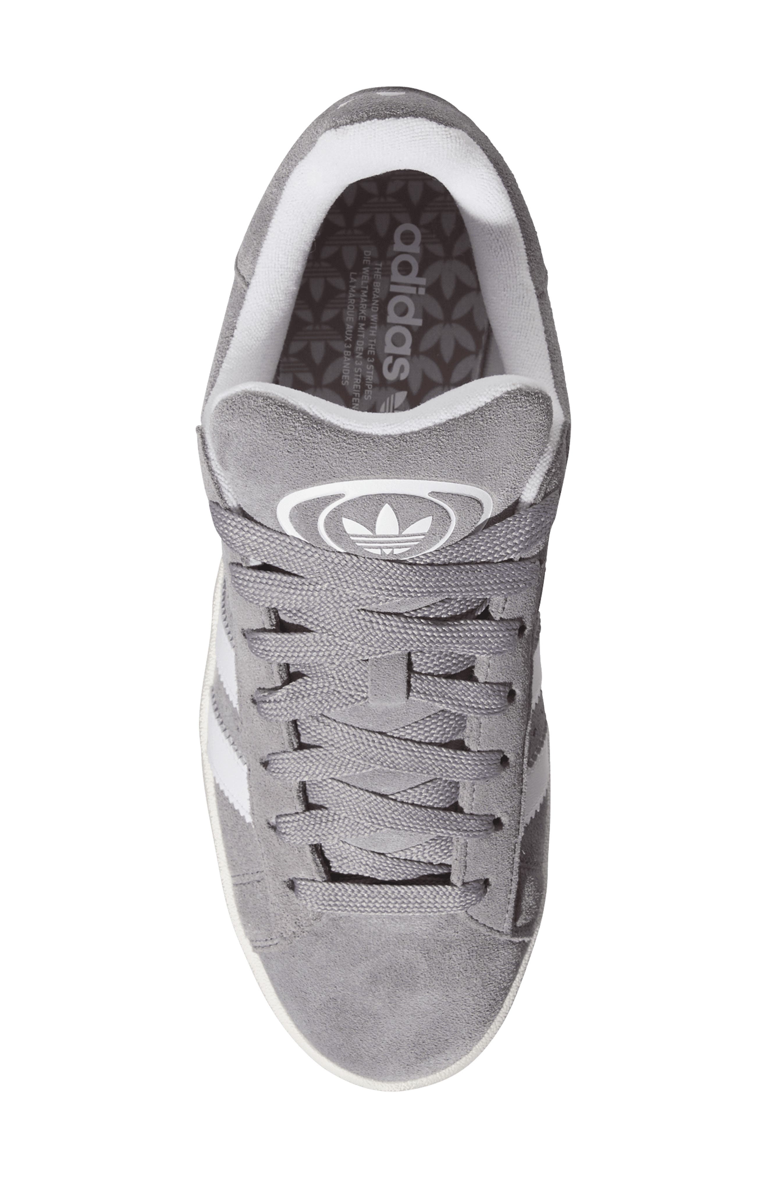 adidas Camps 00s Spikeless Golf Shoe, Alternate, color, Grey/ White