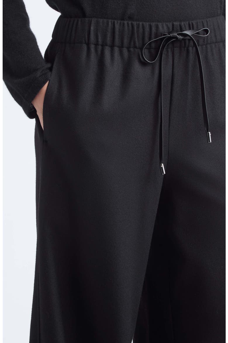 Mid Rise Drawstring Sweatpants, Alternate, color, BLACK