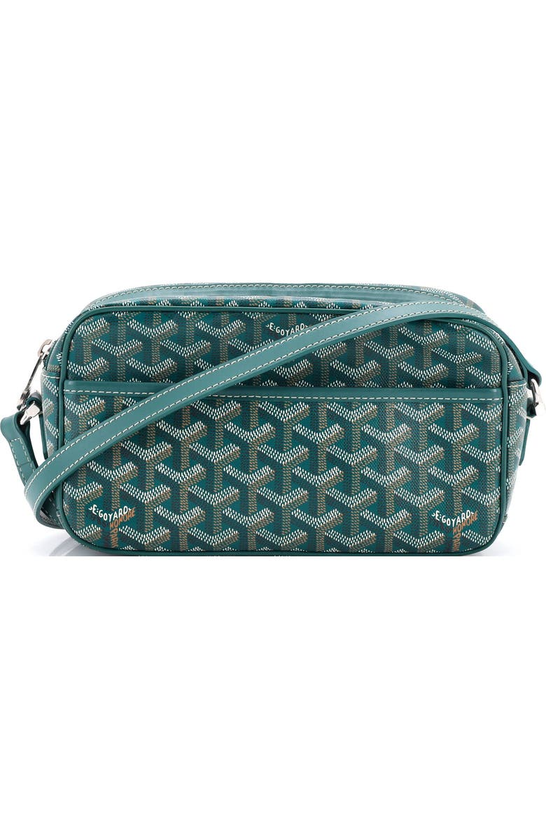 Pre-Owned Goyard Cap Vert Bag Coated Canvas, Main, color, Green