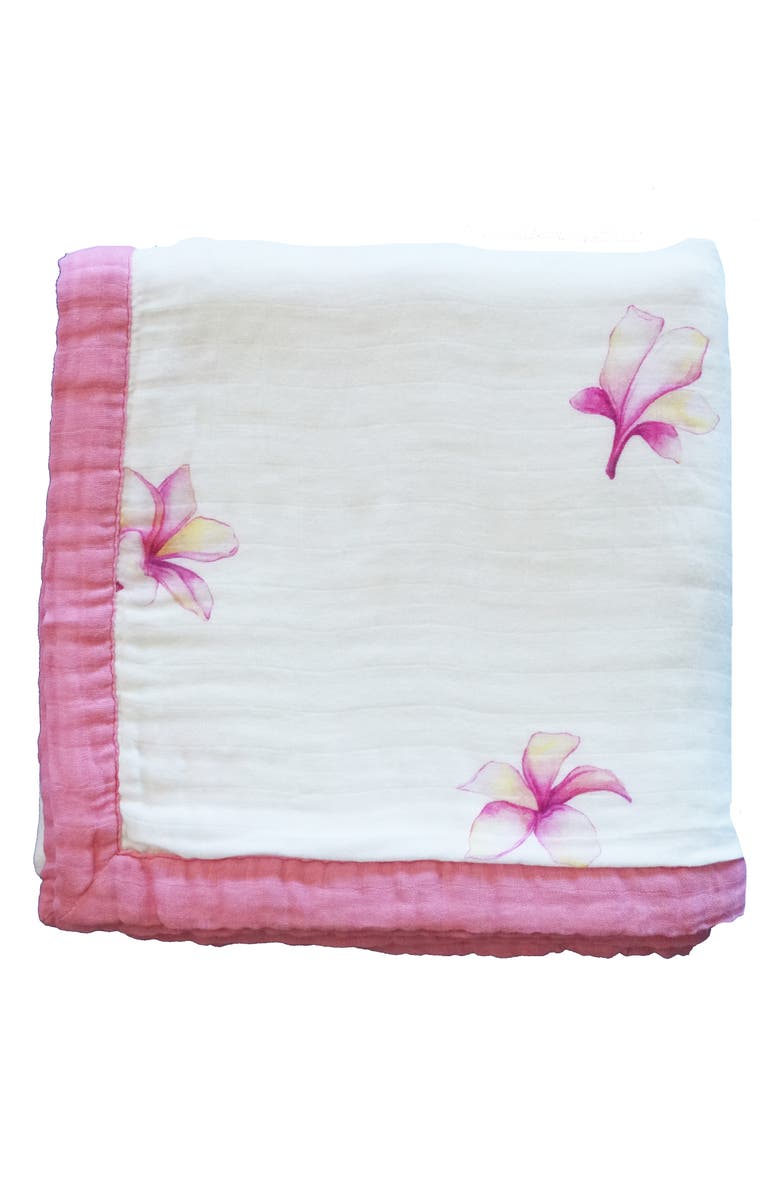 Coco Moon Plumeria Quilt, Main, color, Plumeria