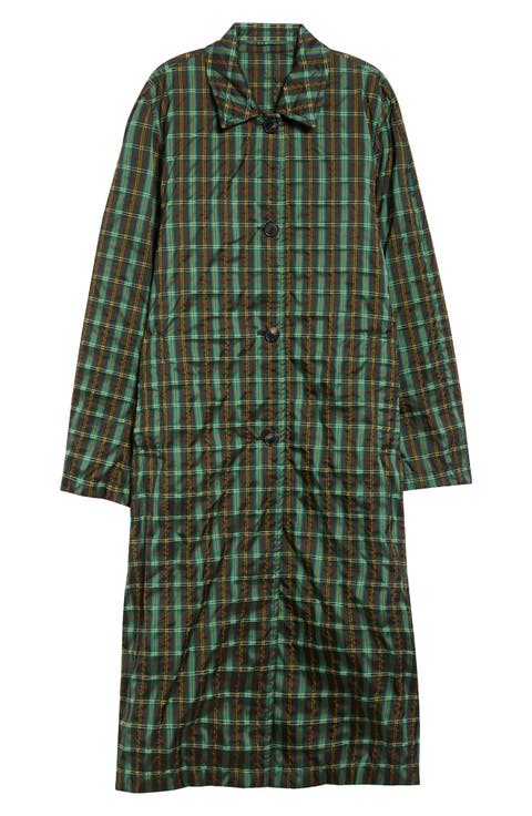Raltonel Plaid Seersucker Coat