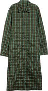 Dries Van Noten Raltonel Plaid Seersucker Coat
