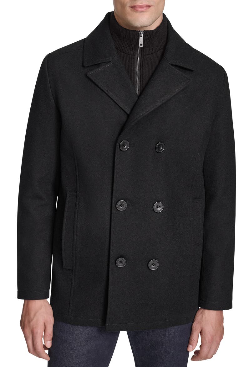 Classic Wool Peacoat (Men) | Nordstromrack