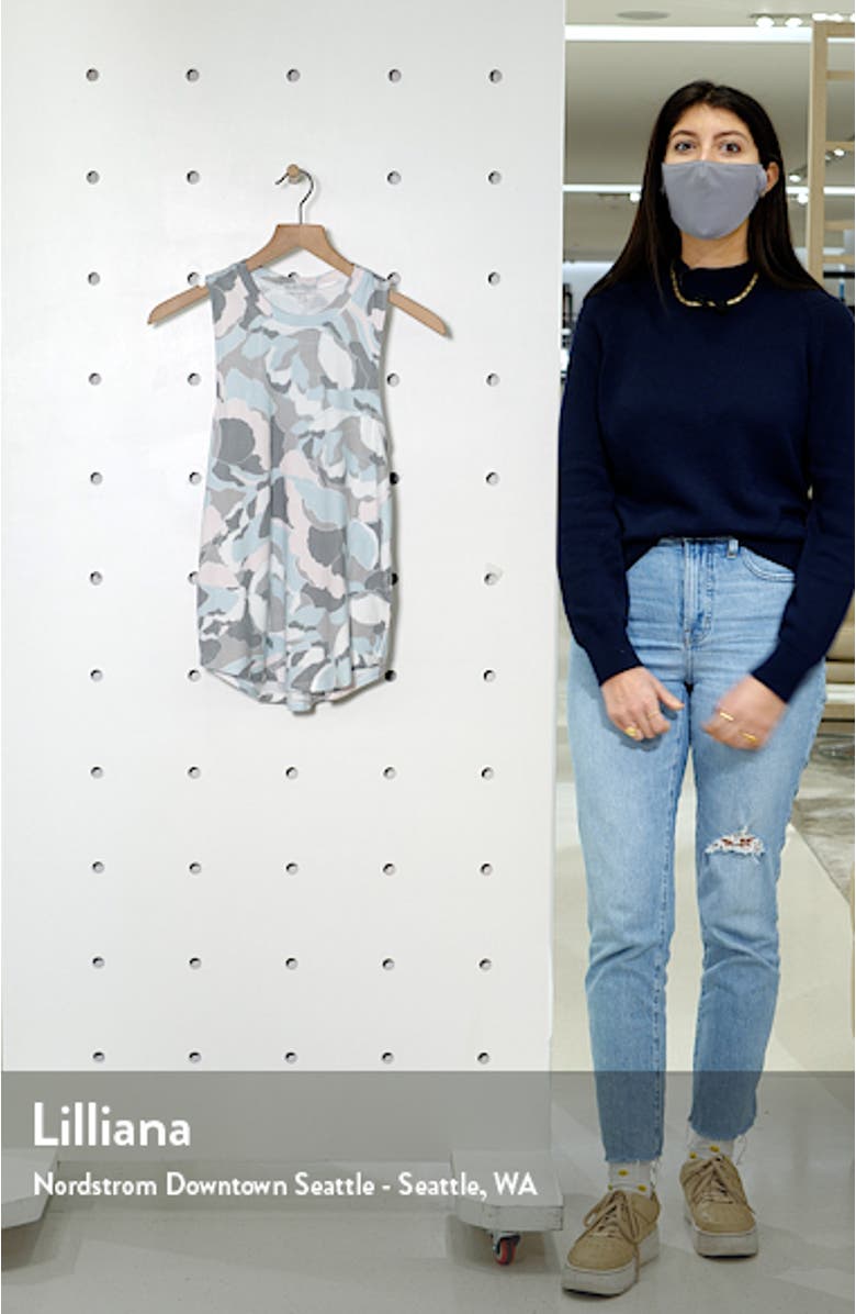 Camo Bloom Sleep Tank, sales video thumbnail