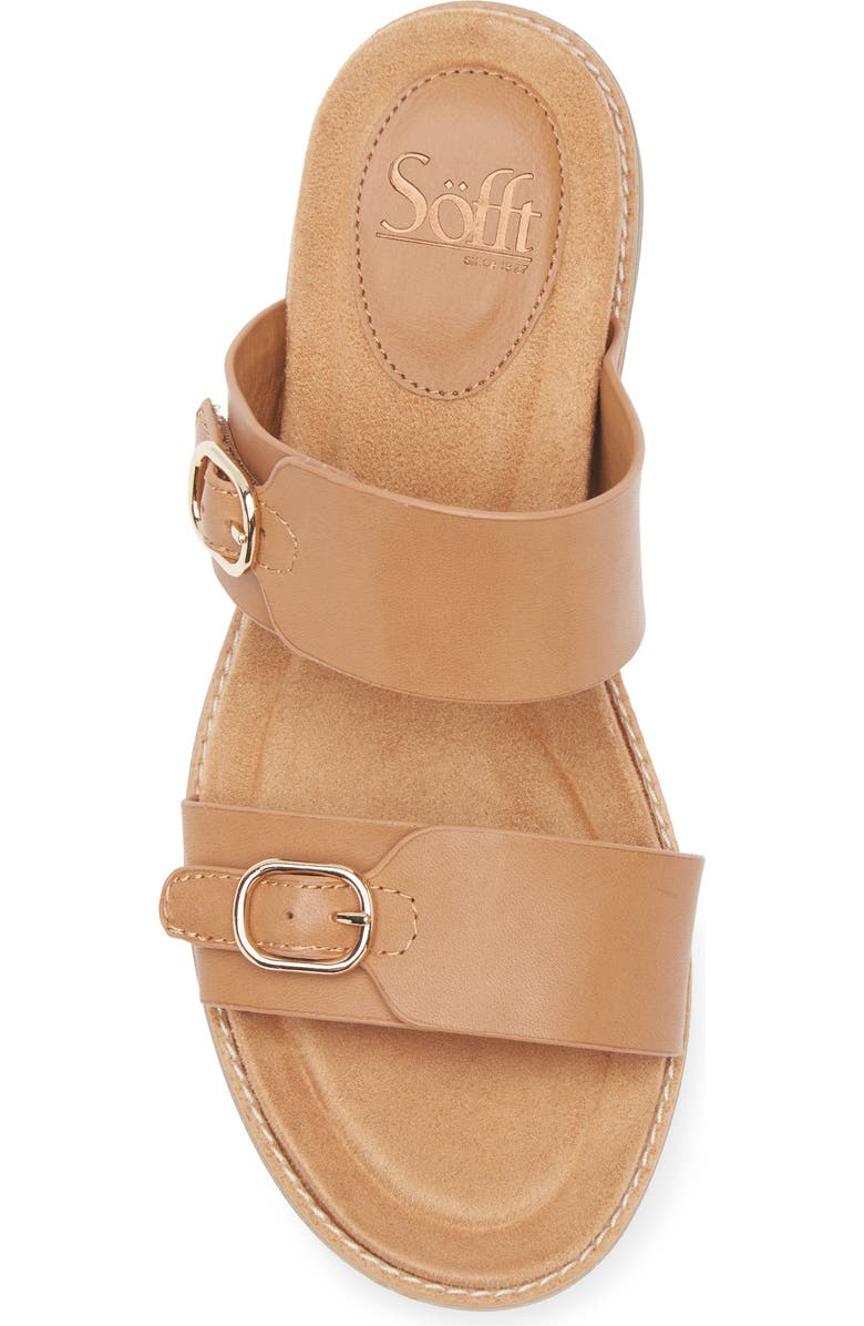 Söfft Bernise Slide Sandal, Alternate, color, Luggage