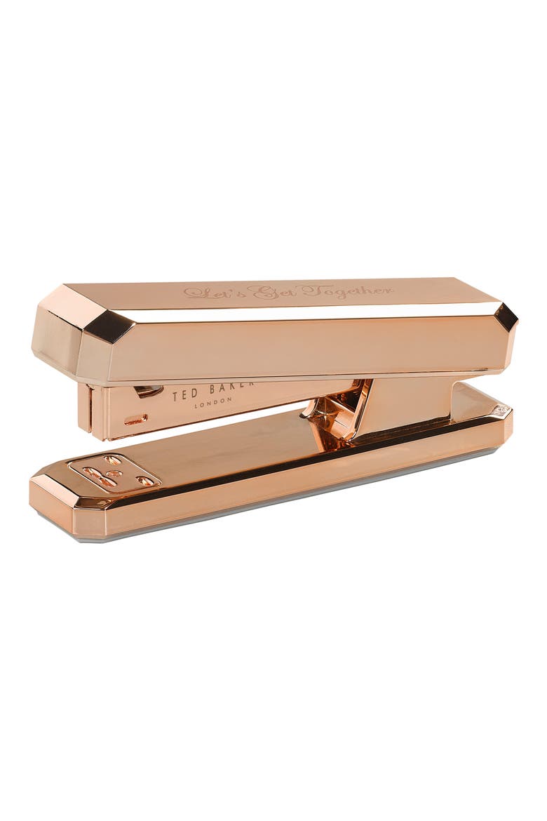Wild and Wolf x Ted Baker London Diamond Stapler, Alternate, color, ROSE GOLD CORE