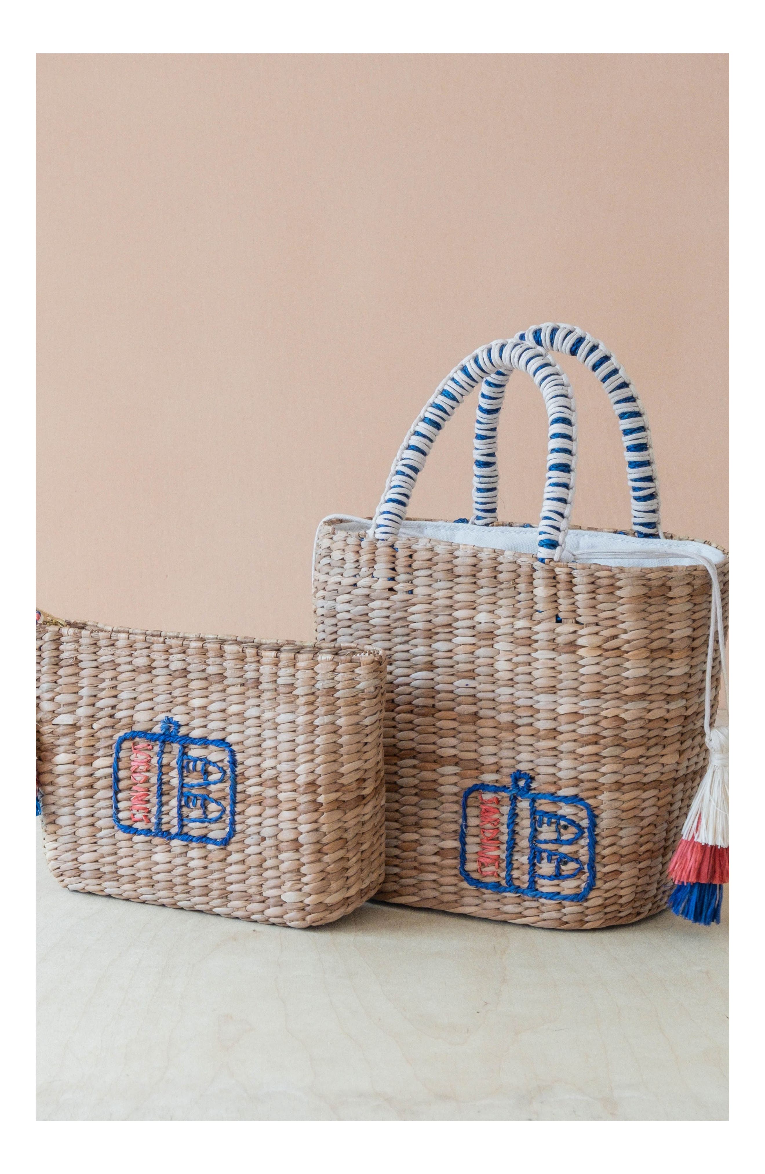LIKHA Sardine Can Embroidered Tote Bag, Alternate, color, 