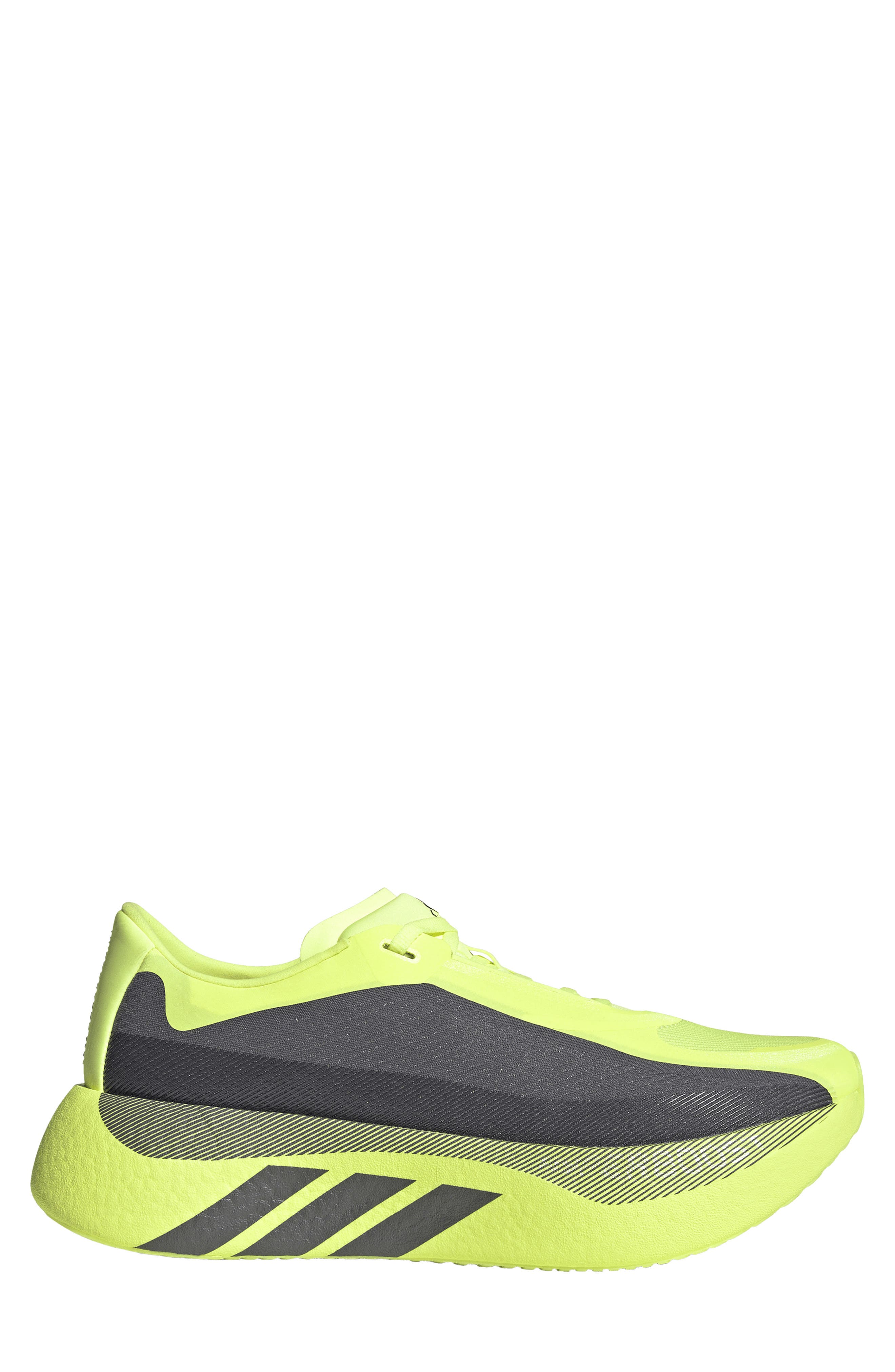 Hyperboost Edge Running Shoe, Alternate, color, YELLOW/ IRON MET./ GREY