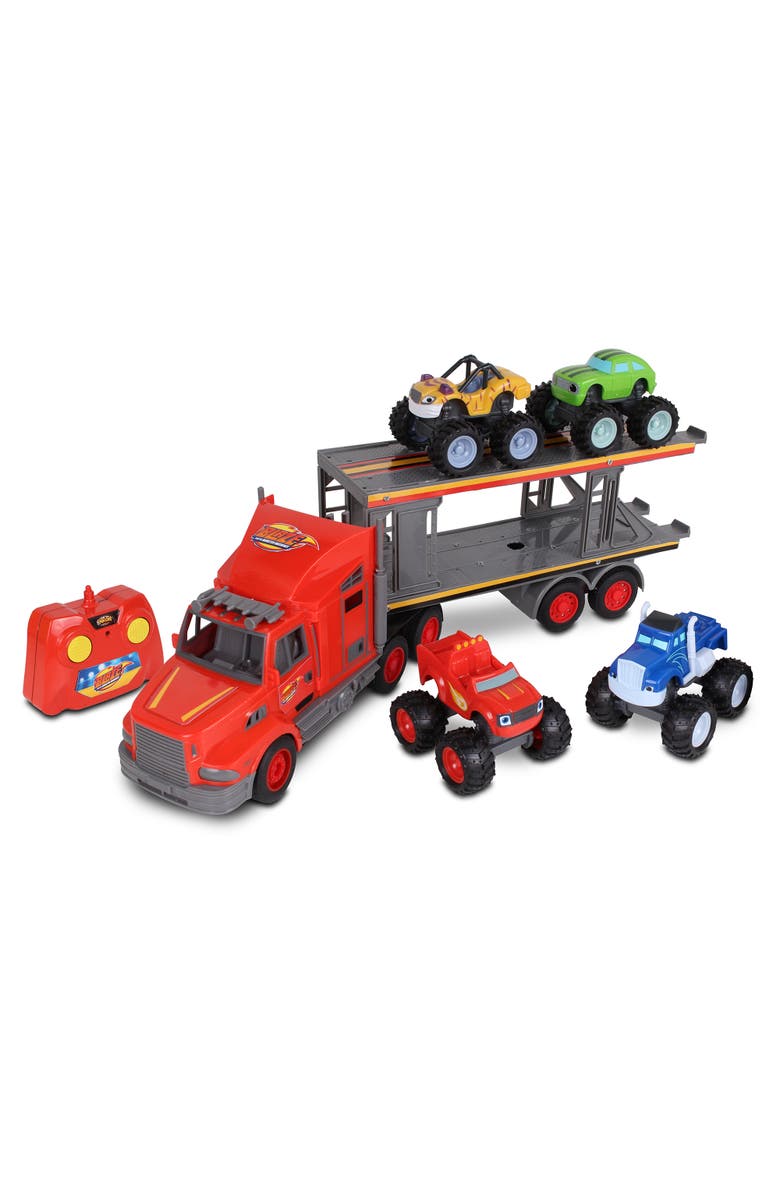 Blaze and the Monster Machines RC Transporter With Monster Machines, Main, color, Multicolored