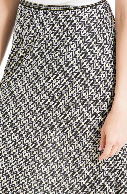 MAX STUDIO MAX STUDIO BIAS RUFFLE HEM MIDI SKIRT