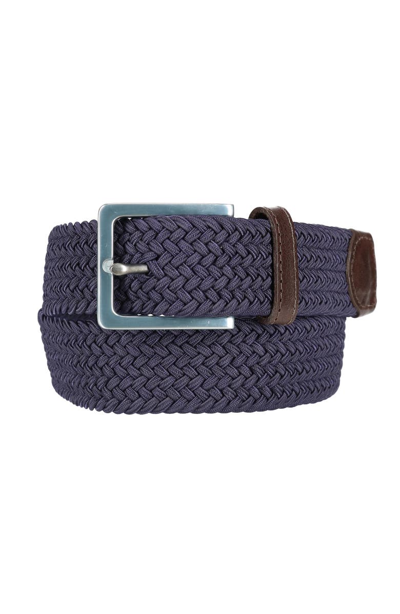 The British Belt Company Men's Elba Elastic Stretch Belt, Main, color,