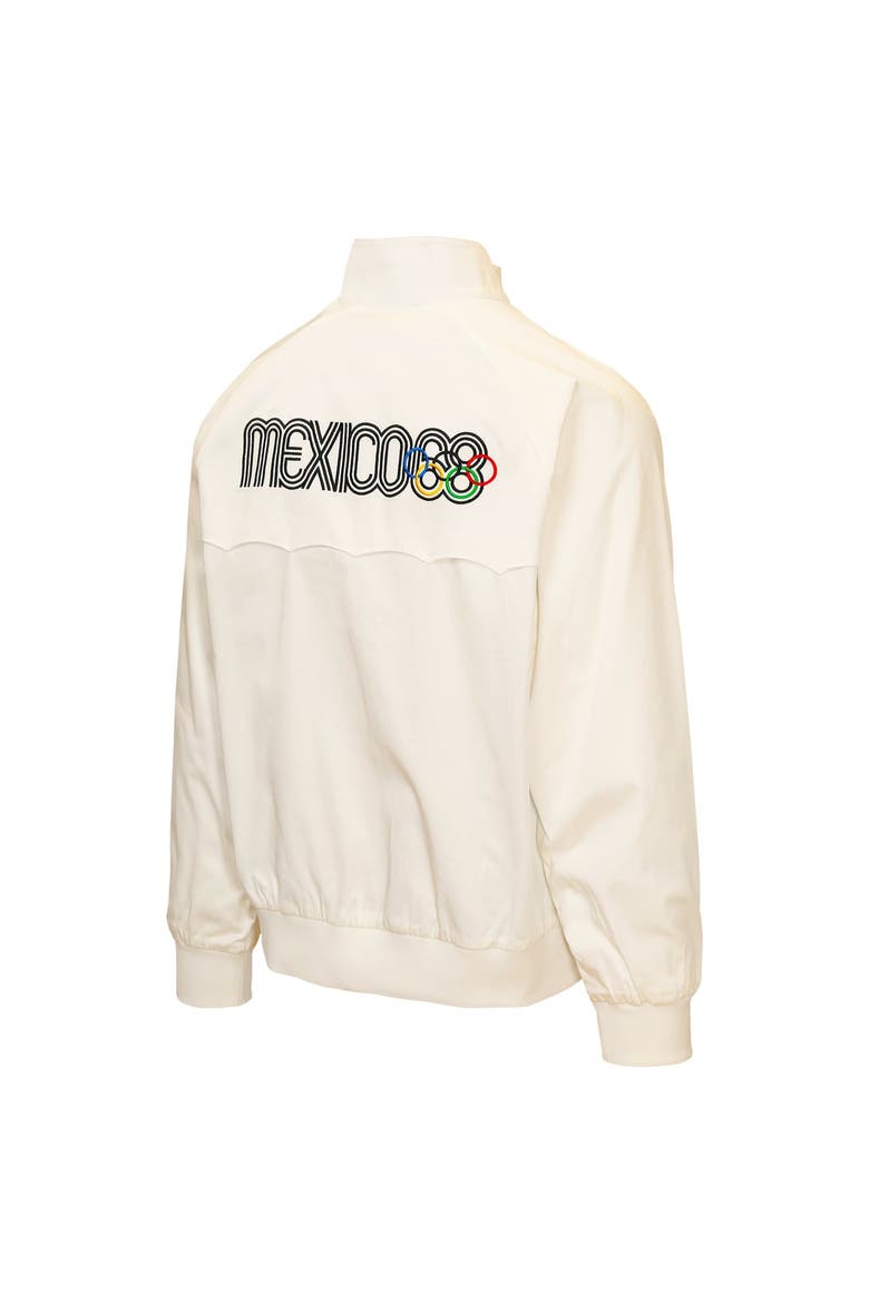 Men's Outerstuff  White Olympic Games Harrington Full-Zip Jacket, Alternate, color, White