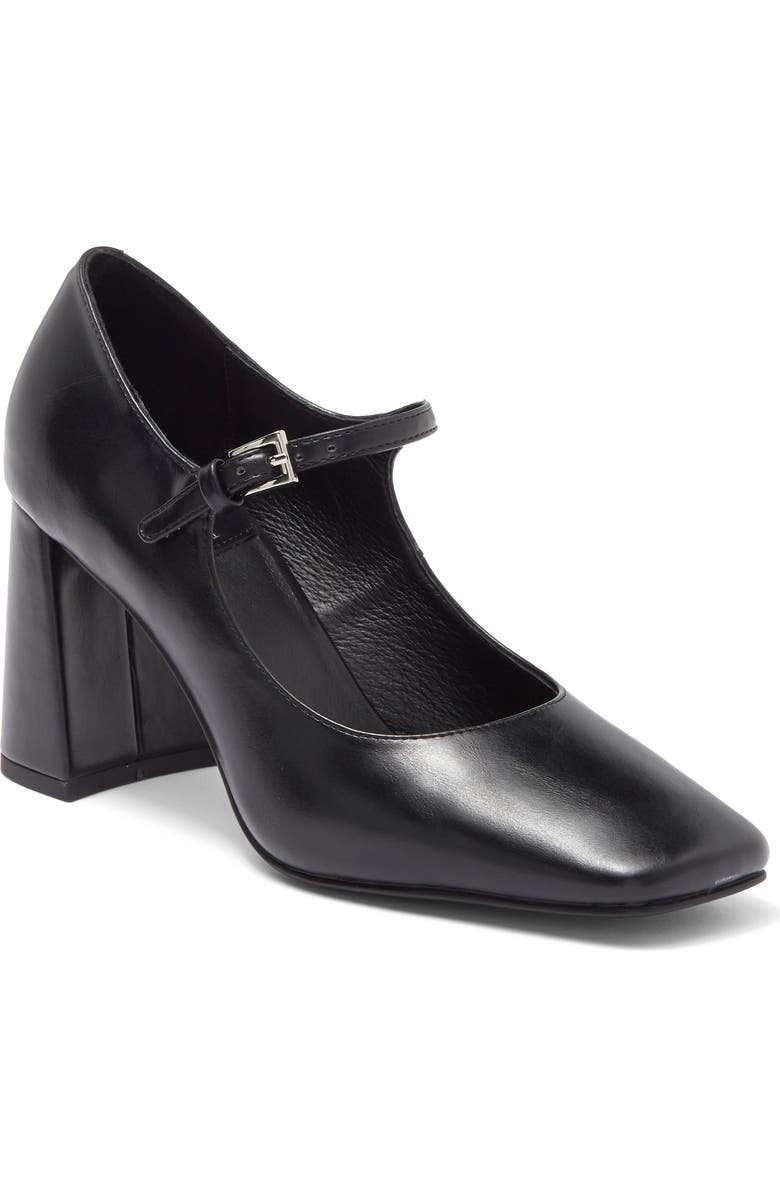 Jeffrey Campbell Bourdin Mary Jane Pump, Main, color, Black