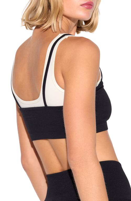 Spiritual Gangster Gemini Longline Sports Bra In Black