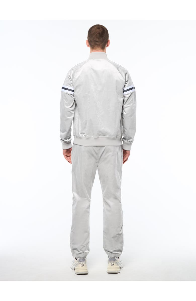 Sergio Tacchini Cordurato Track Jacket, Alternate, color, Quiet Grey