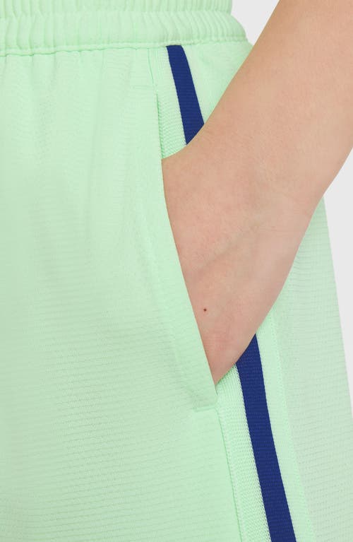 Nike Kids' Dri-fit Dna Athletic Shorts In Vapor Green/white
