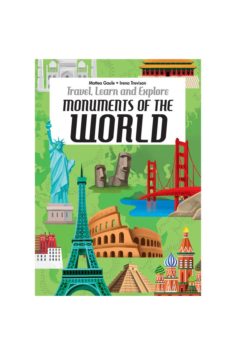 Travel, Learn and Explore Monuments Puzzle and Book Set, Alternate, color, Multicolored