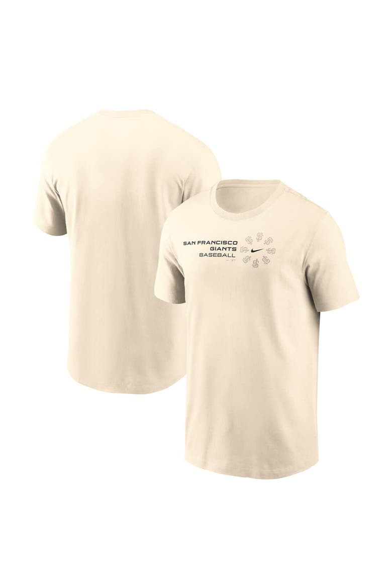 Men's Nike Natural San Francisco Giants Pinwheel Lockup T-Shirt, Main, color, Natural