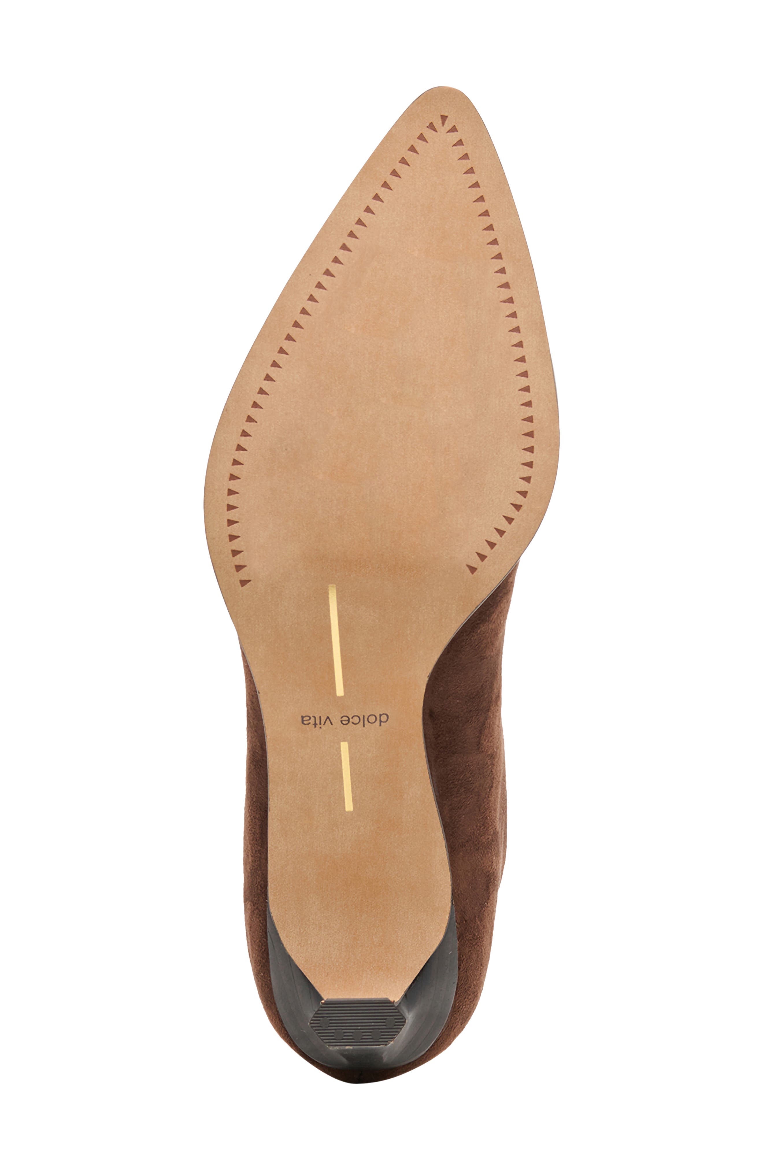 Alicen Bootie, Alternate, color, DARK BROWN STELLA SUEDE
