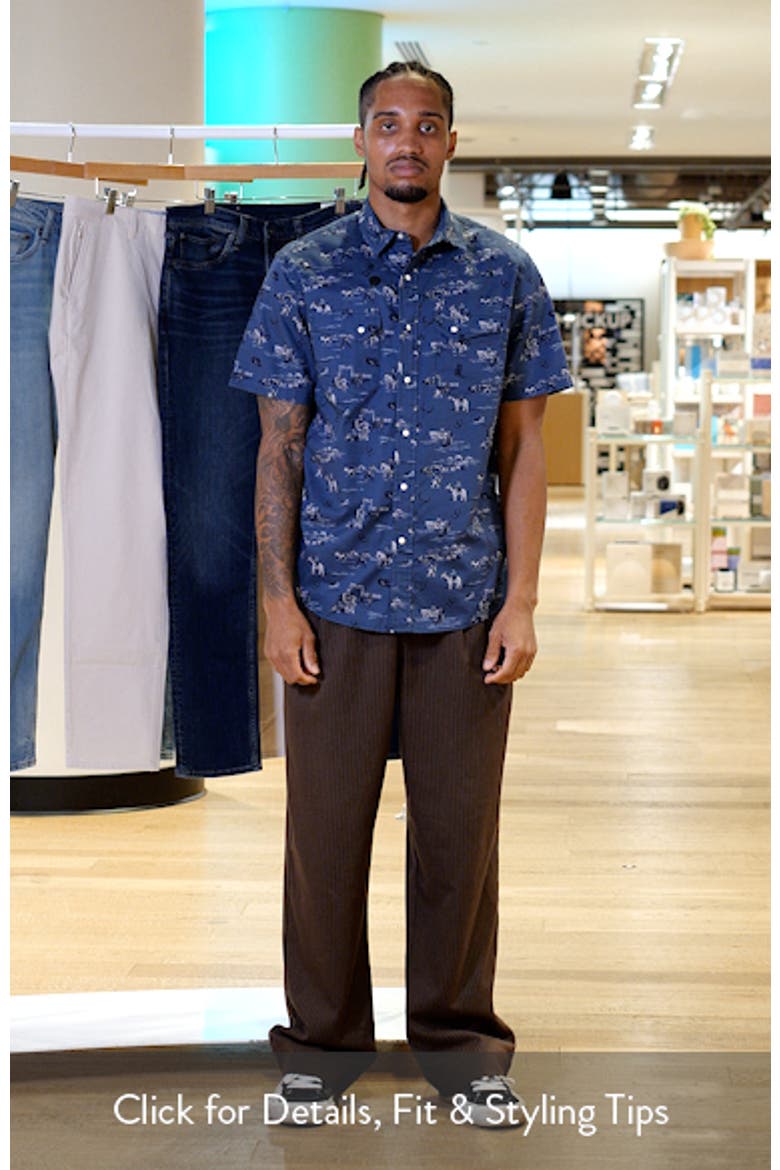 Laramie Short Sleeve Snap-Up Western Shirt video