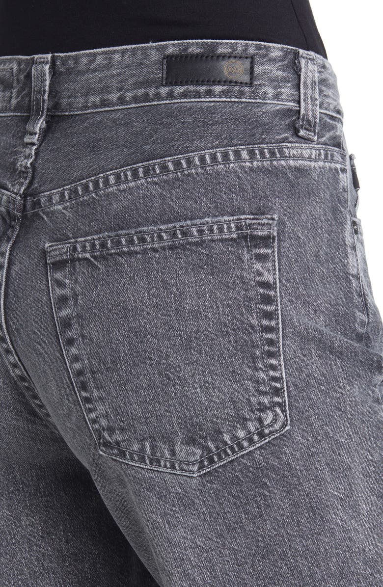 AG Alexxis High Waist Straight Leg Jeans, Alternate, color, Distortion