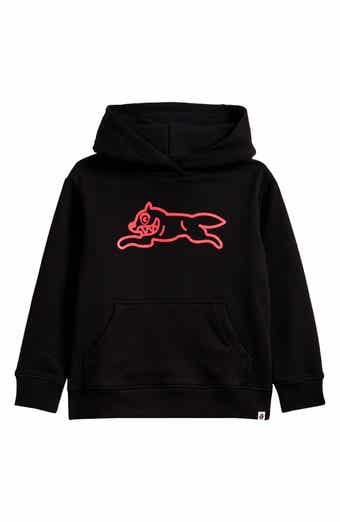 Kids' Orion Running Dog Logo Cotton Graphic Hoodie