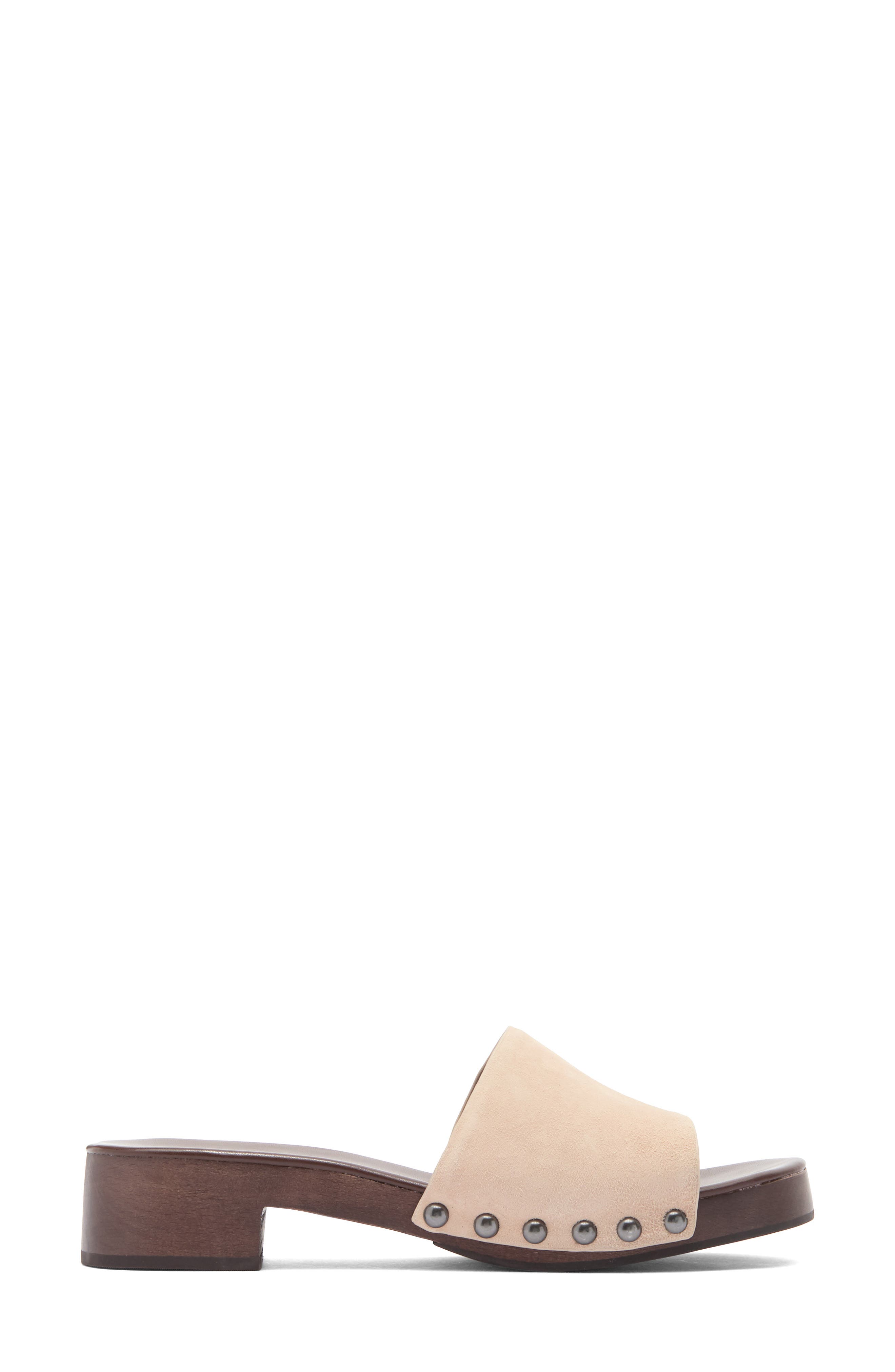 Jeffrey Campbell Cambrie Slide Sandal, Alternate, color, Beige Suede