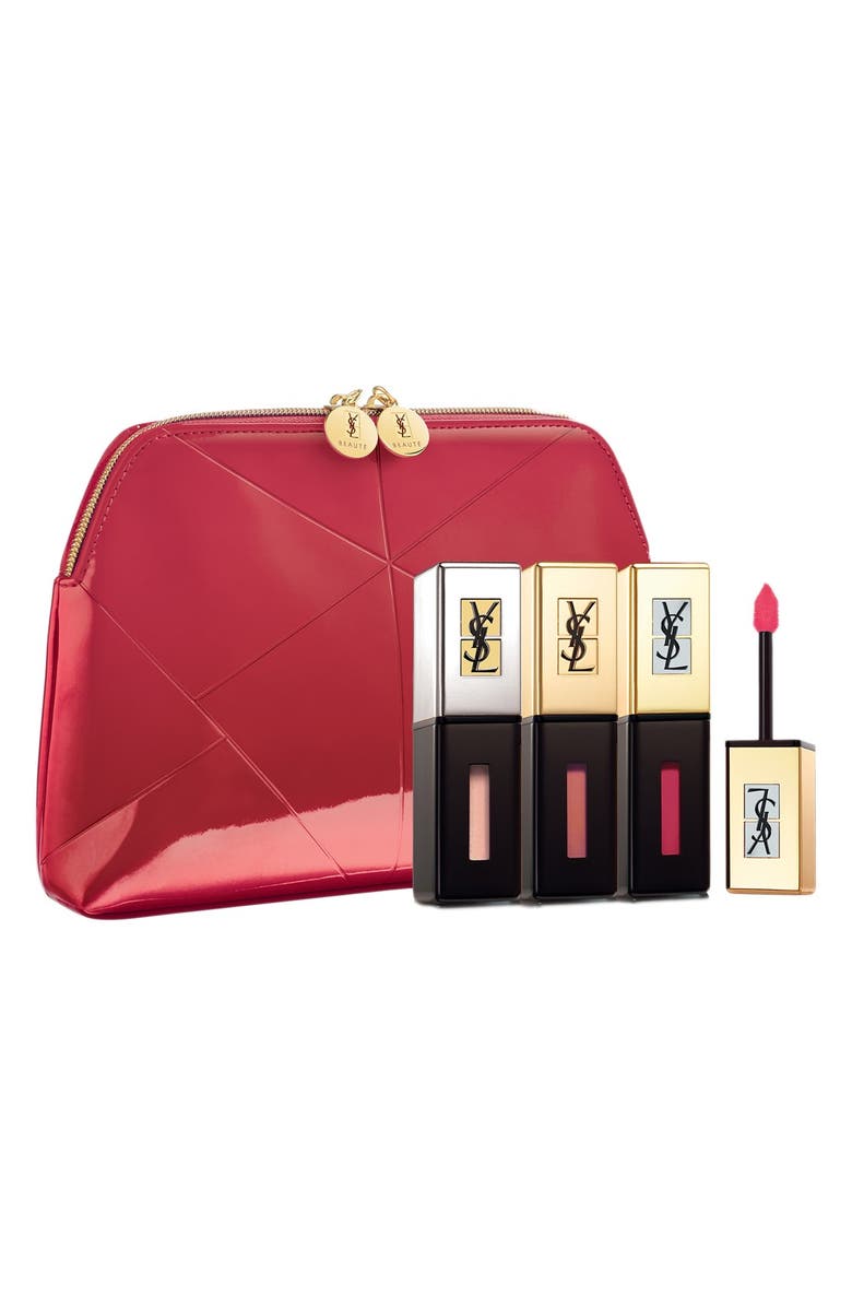 Yves Saint Laurent Glossy Stain Exclusive Trio, Main, color,