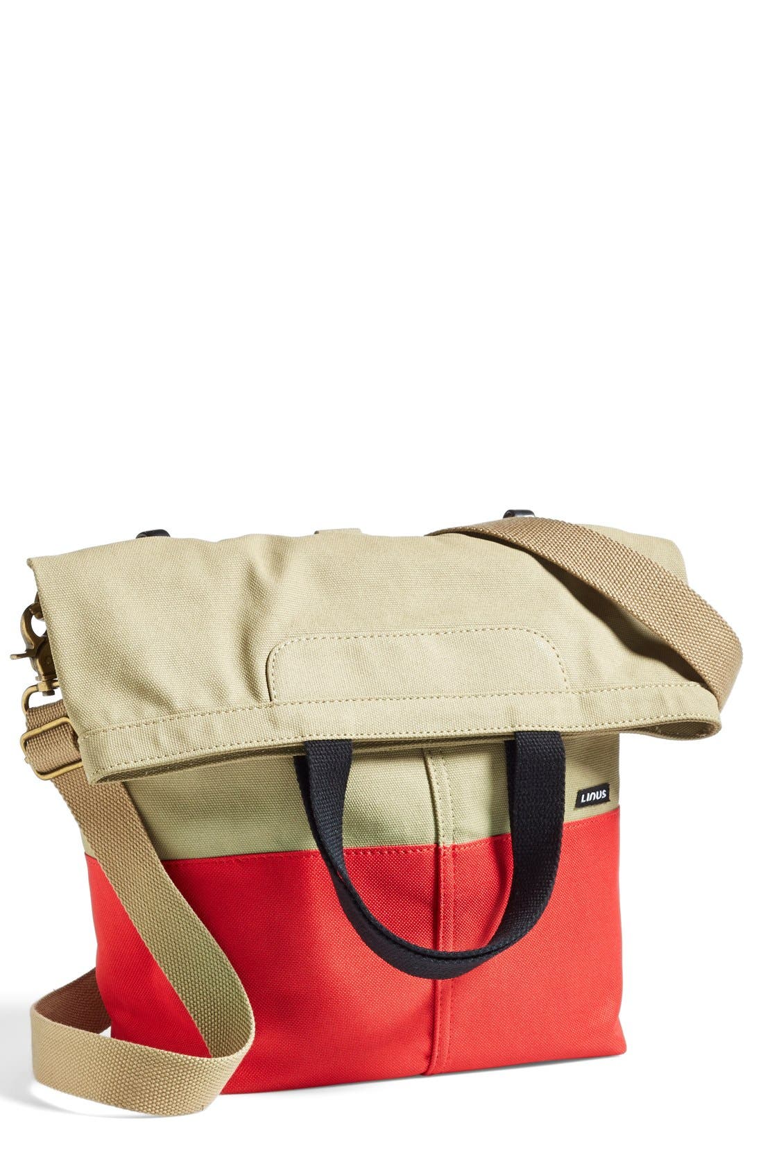 Linus 'Sac' Canvas Bike Bag, Main, color, 