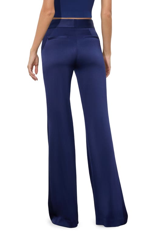 Alice And Olivia Andrew Pant In Midnight Blue