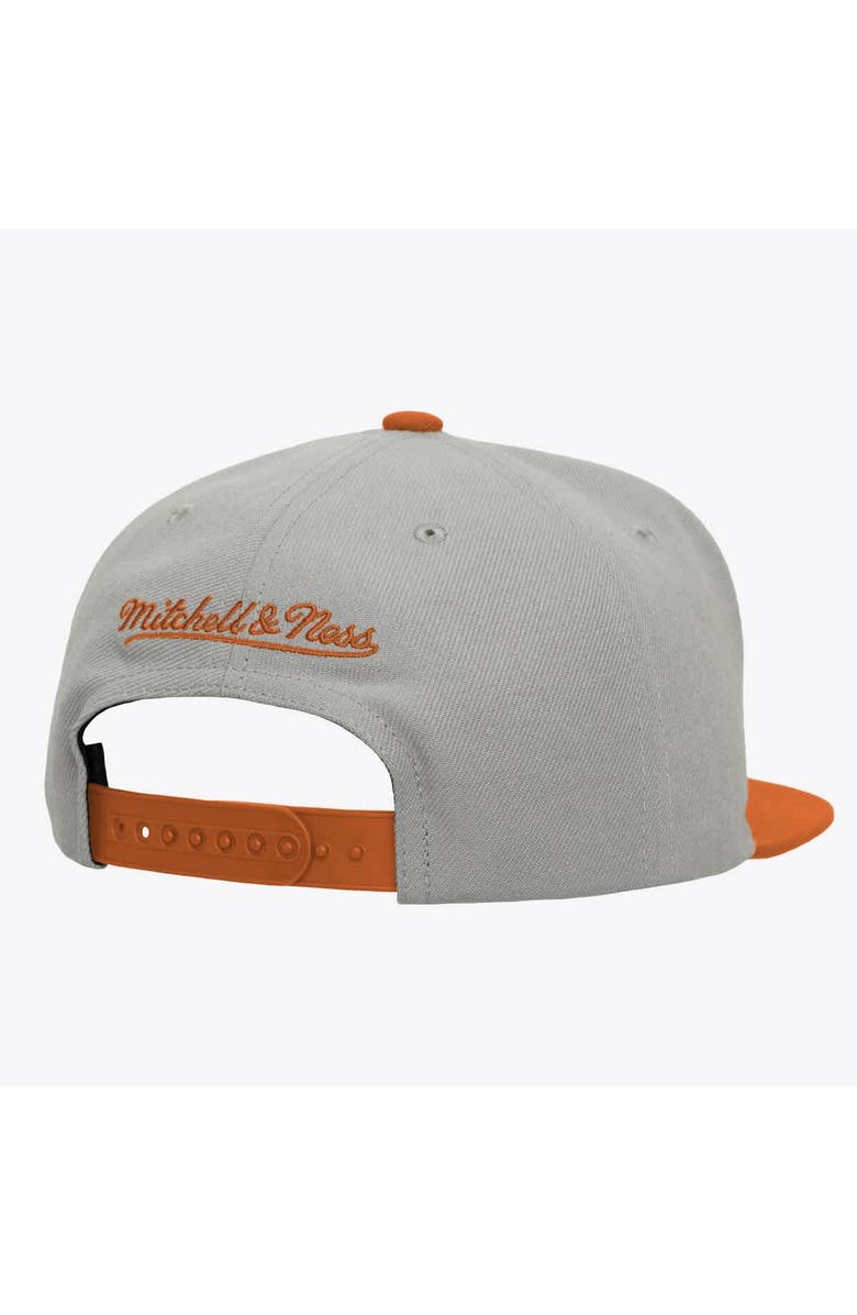 Mitchell & Ness Men's Mitchell & Ness  Gray/Orange Oregon State Beavers Plaid OG Snapback Hat, Alternate, color, Gray