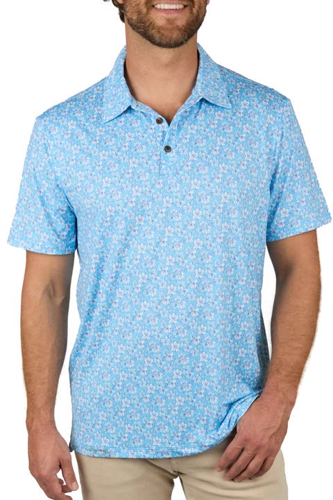 The Azaleas - Sky Blue Golf Shirt