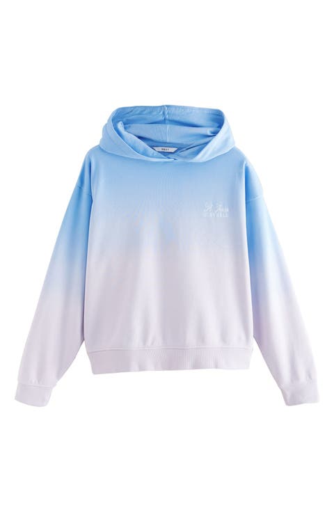 Ombré Hooded Sweatshirt