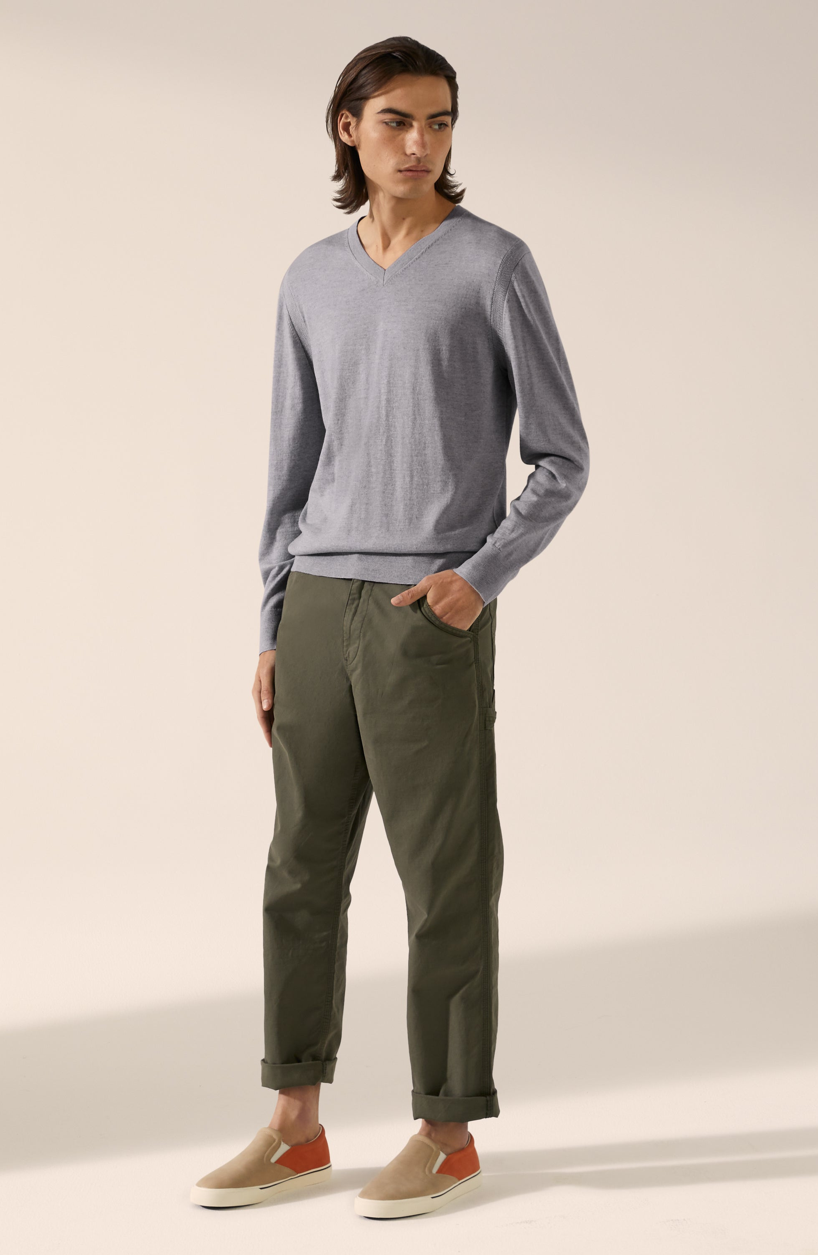 selected Heather Grey