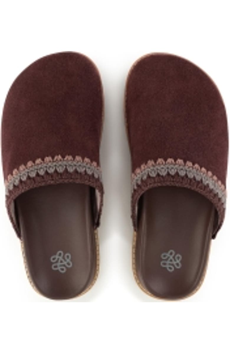 The Sak Bolinas Lug Sole Clog, Main, color, Mahogany Seminyak