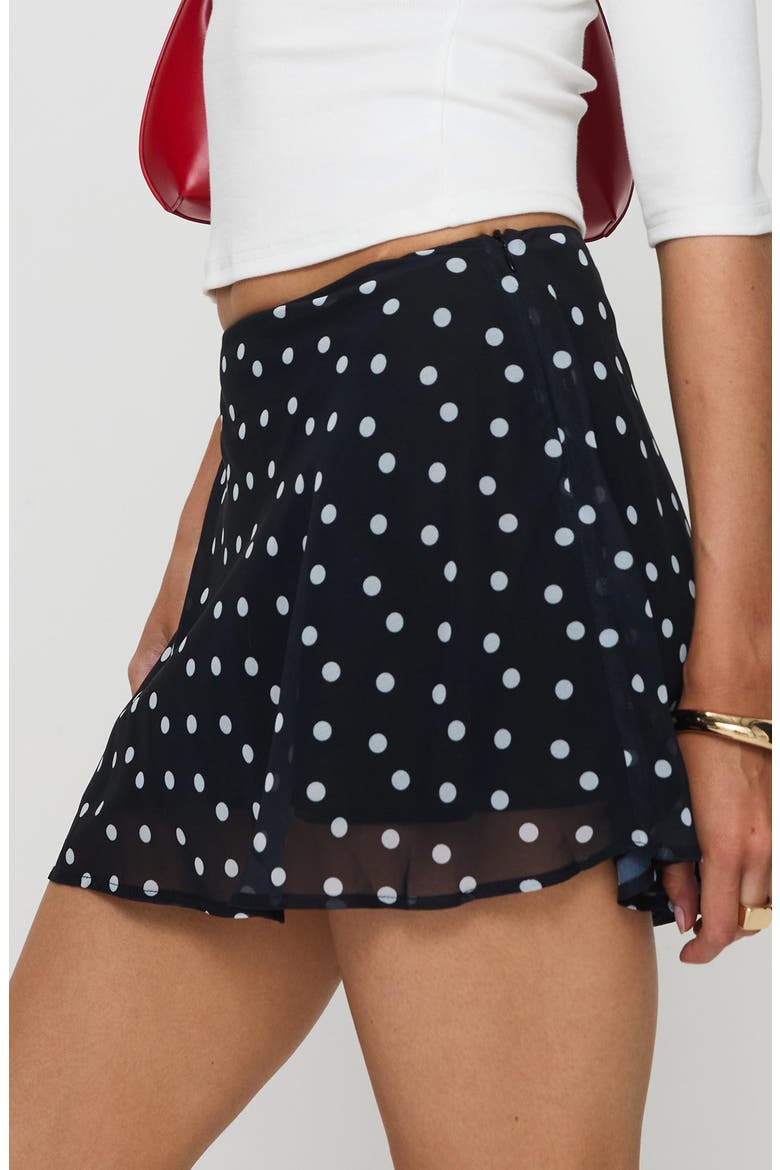 Dapple Bias Miniskirt, Alternate, color, POLKA DOT
