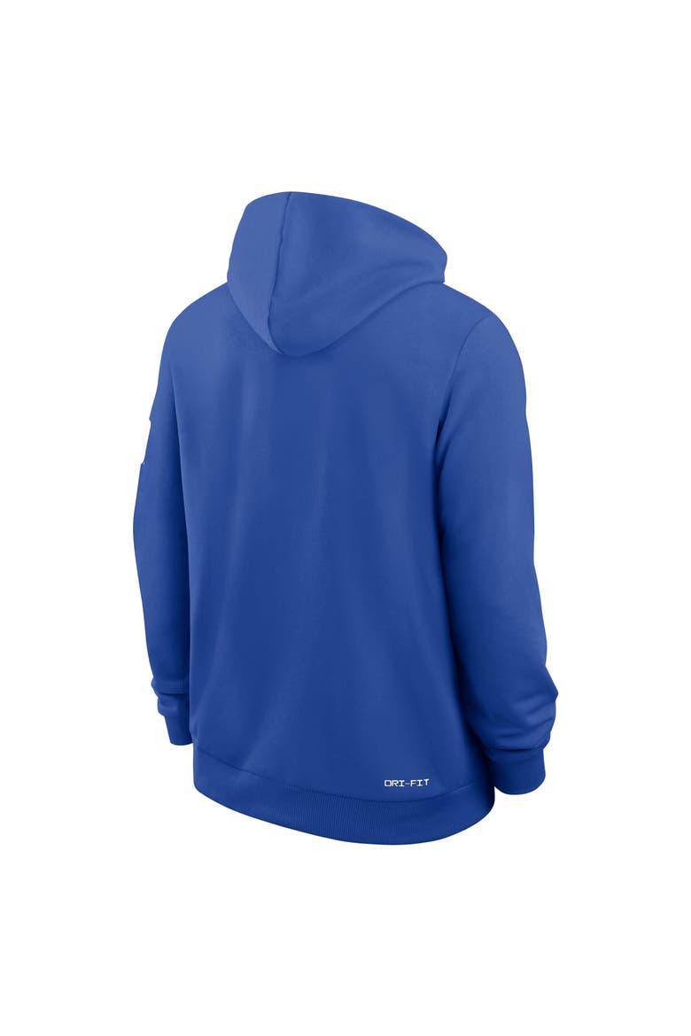 Men's Nike Royal Duke Blue Devils 2026 Sideline Standard Issue Dri-FIT Hoodie, Alternate, color, Royal