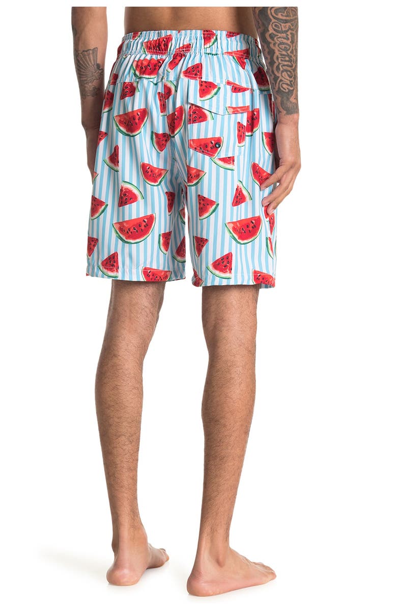 Sovereign Code Ravine Lightning Bolt Print Shorts, Alternate, color,