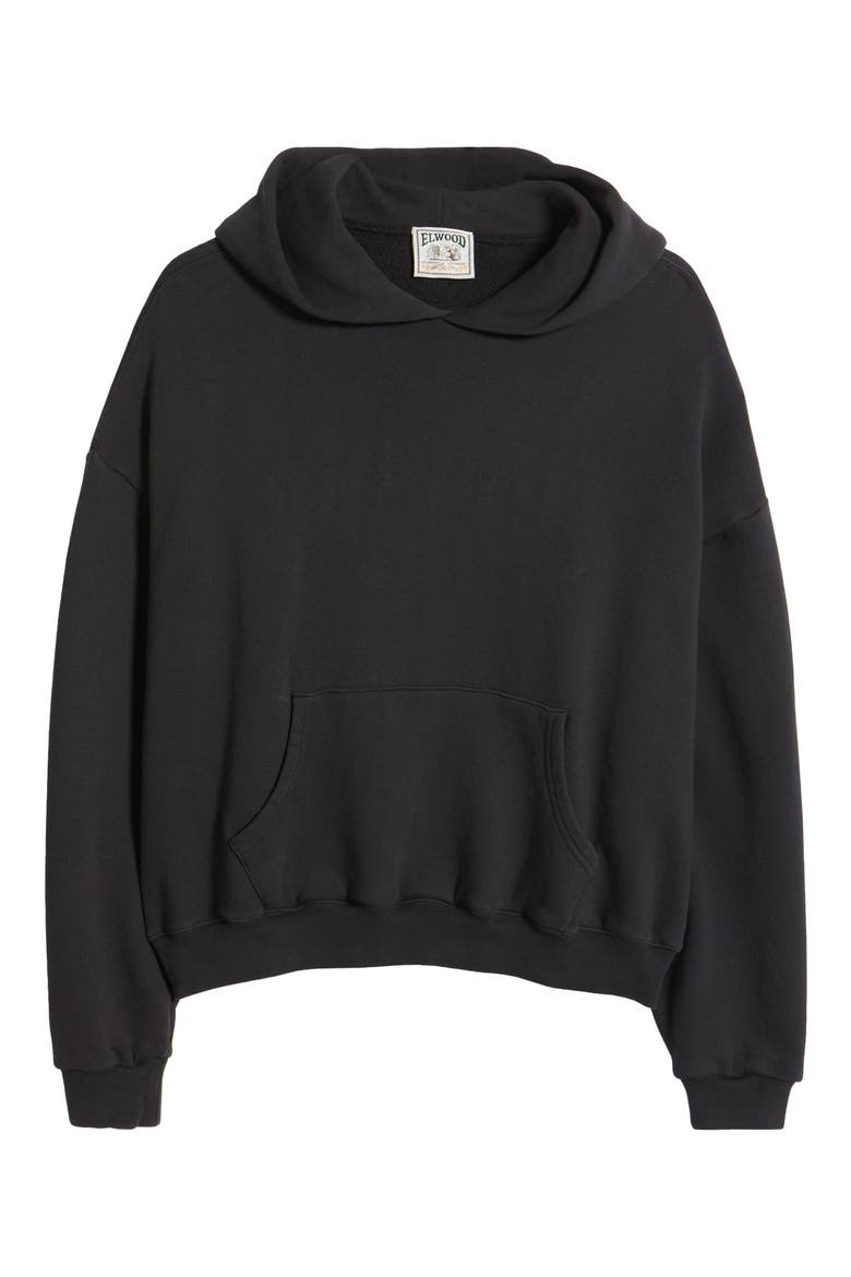Tubular Oversize Hoodie, Alternate, color, SOOT