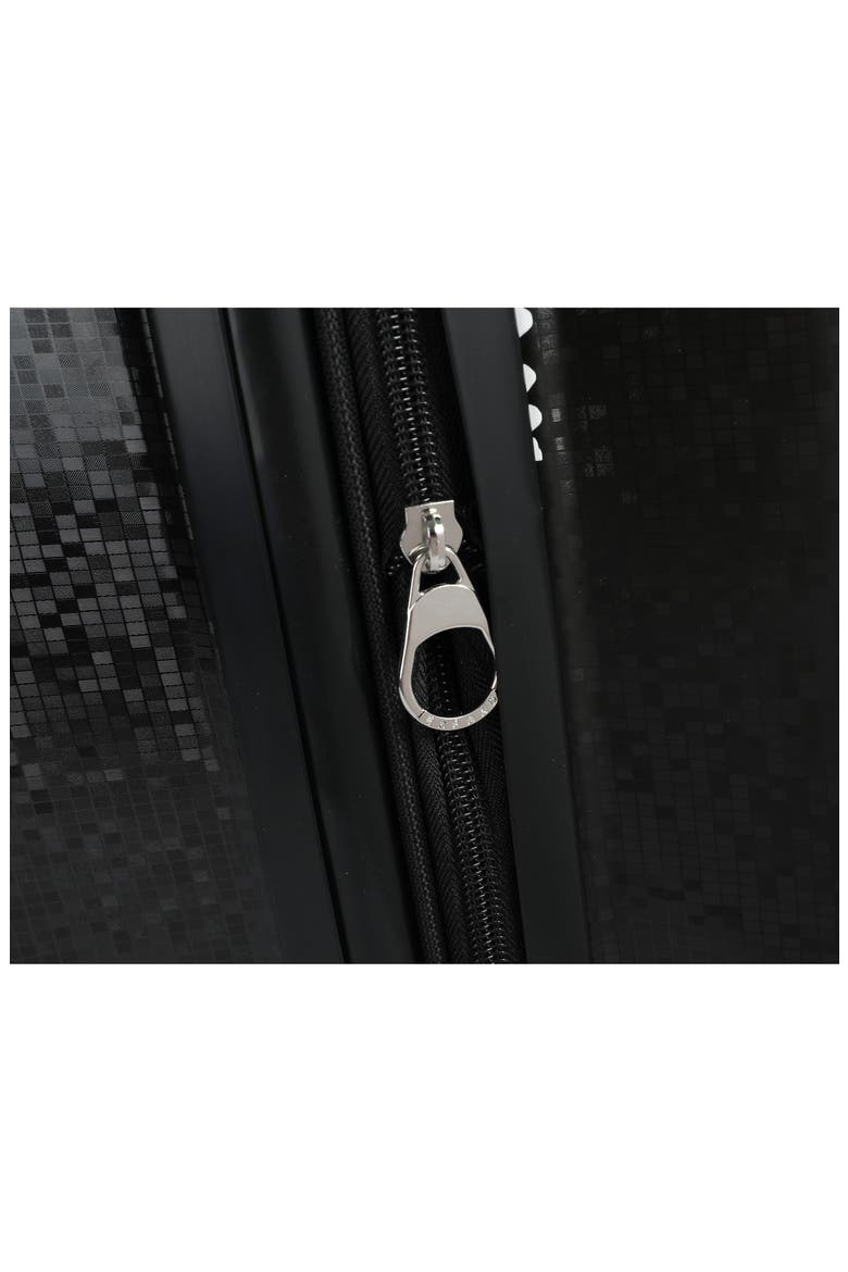 Ayden 24" Hardshell Spinner Suitcase, Alternate, color, BLACK