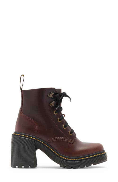 Dr. Martens' Dr. Martens Jesy Lace-up Platform Boot In Dark Brown