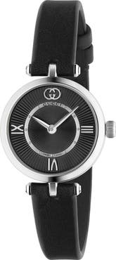 Gucci Model 2000 Leather Strap Watch, 24mm