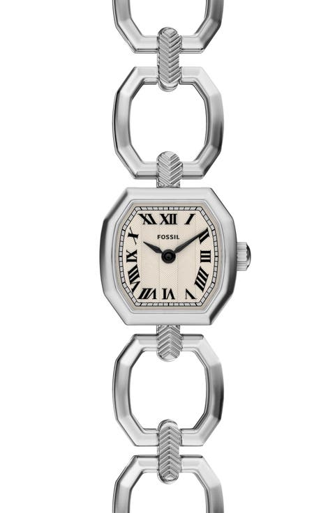 Harlow Mini Chain Link Bracelet Watch, 20mm