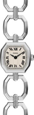 Fossil Harlow Mini Chain Link Bracelet Watch, 20mm