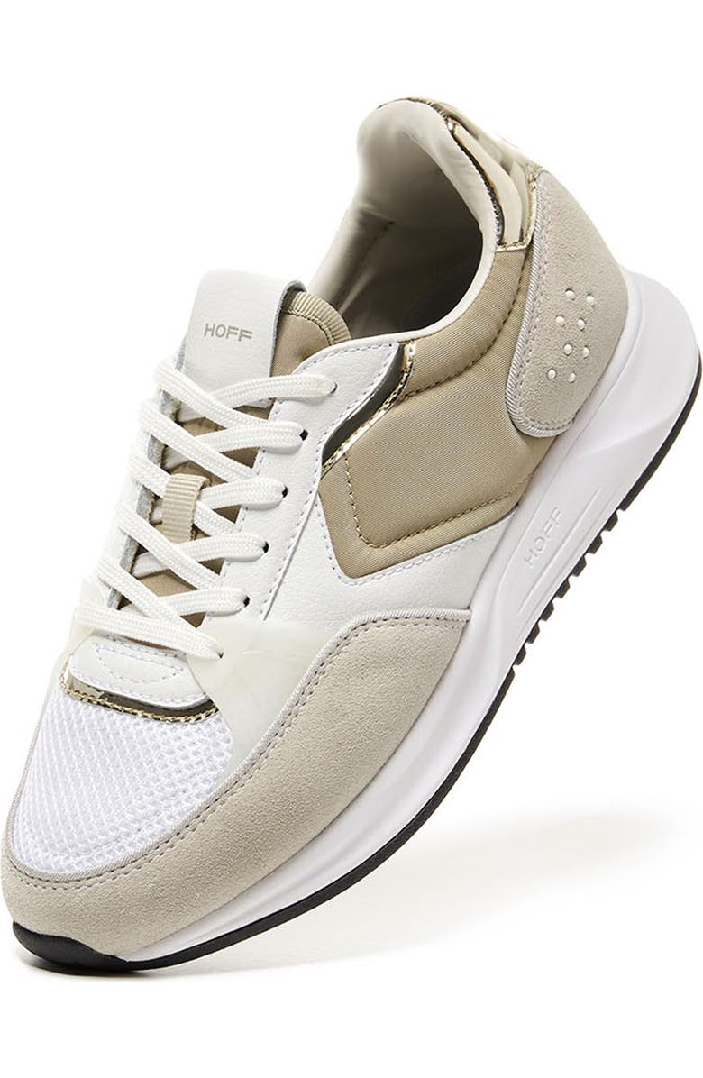 HOFF District Chelsea Water Repellent Sneaker, Alternate, color, White Beige White