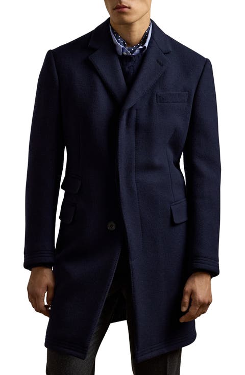 Kent Paddock Brushed Wool Topcoat