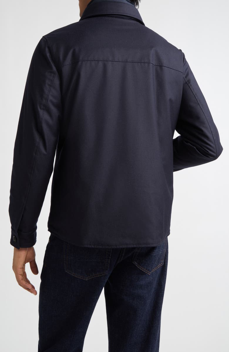 MooRER Duino Waterproof Virgin Wool & Cashmere Jacket, Alternate, color, Blue